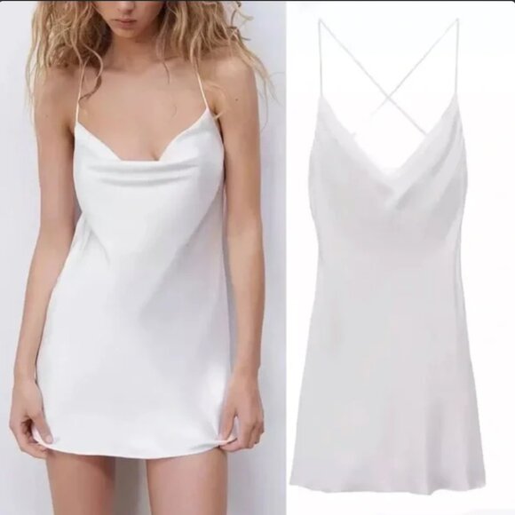 Zara Mini Slip Dress - Picture 2 of 2